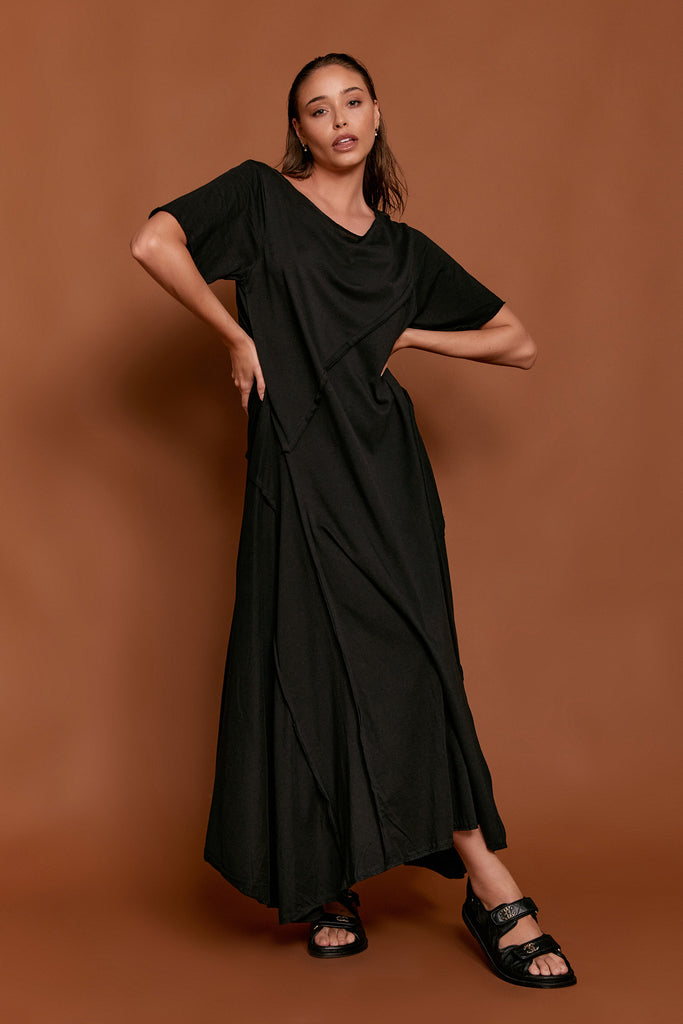 THEO DRESS - BLACK