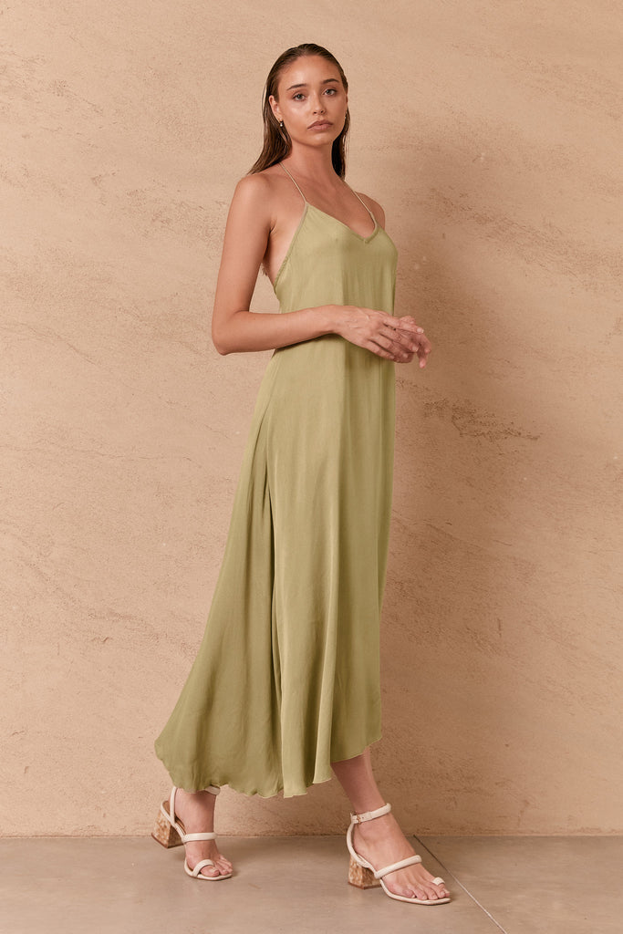 ENLIGHTEN DRESS - GREEN