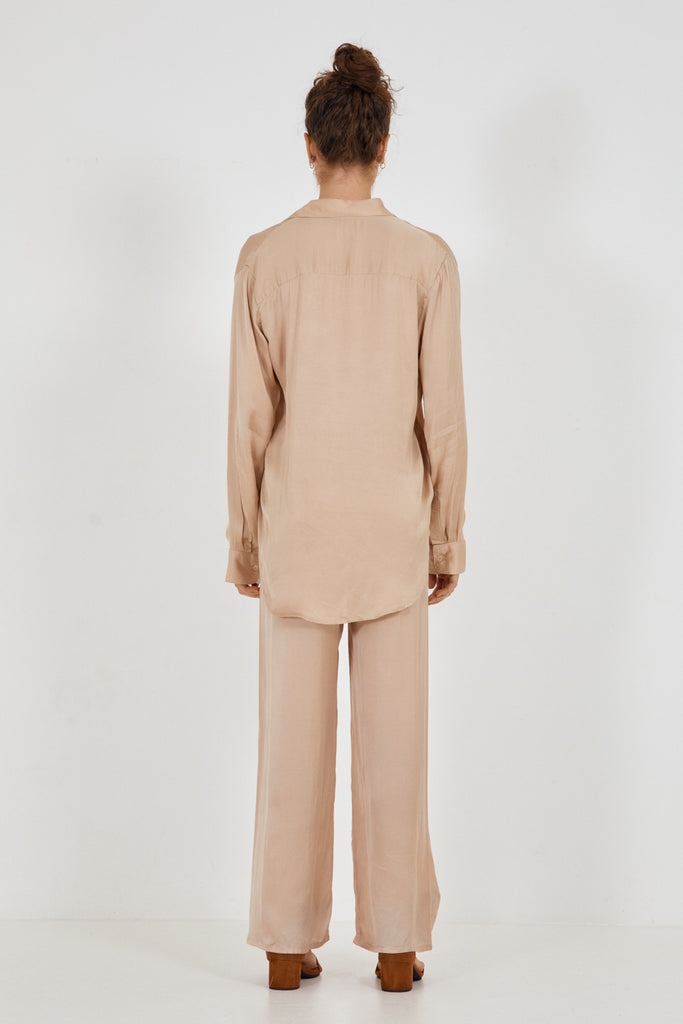 AMELIE SHIRT - CHAMPAGNE