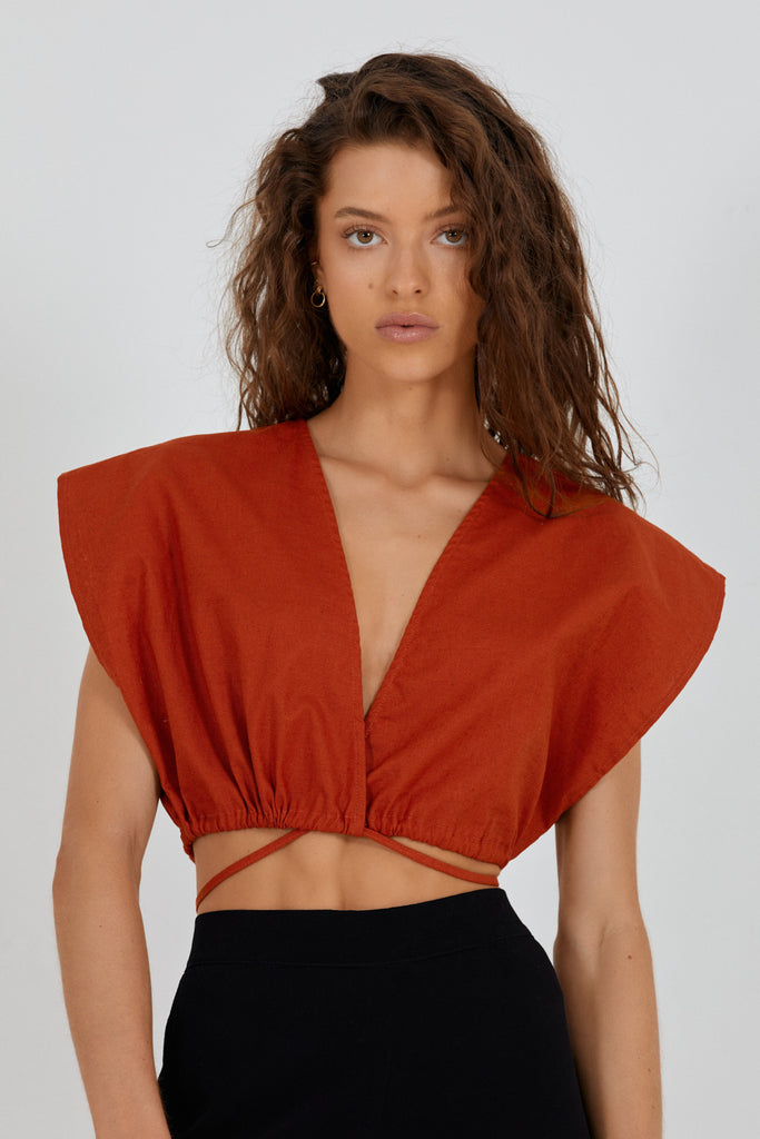 VIE TOP - RED CHERRY