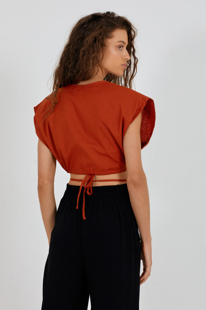 VIE TOP - RED CHERRY