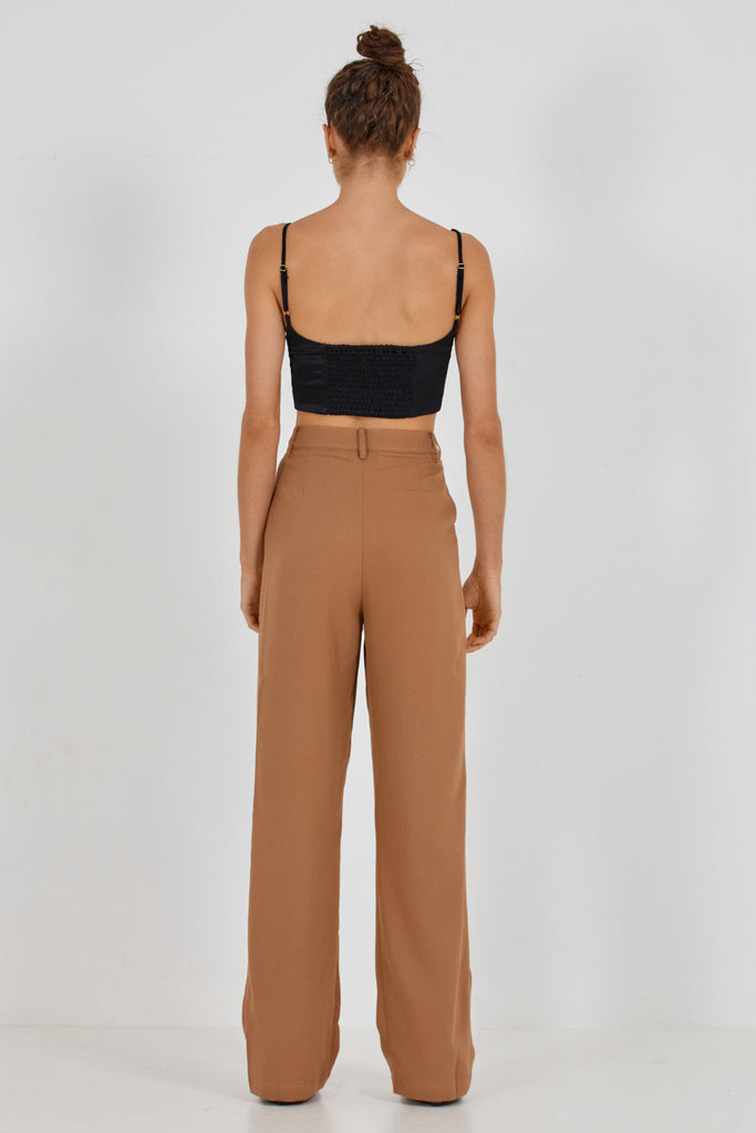 CHARLOTTE PANT - WALNUT