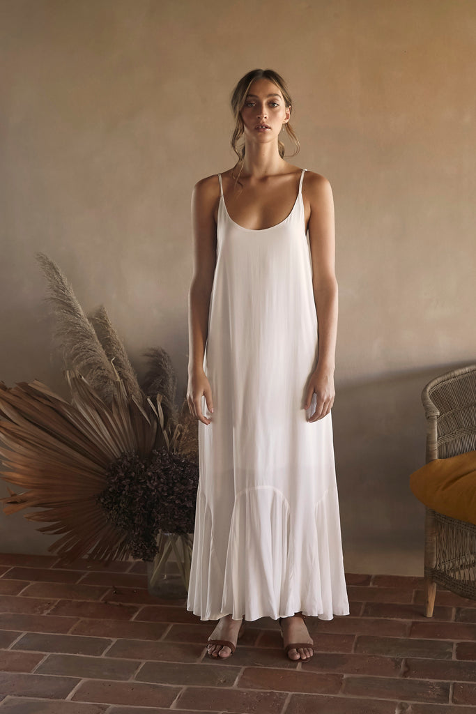 AMBER DRESS - OFF WHITE