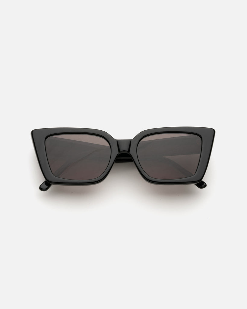 LUCIA SUNGLASS - BLACK  LU GOLDIE