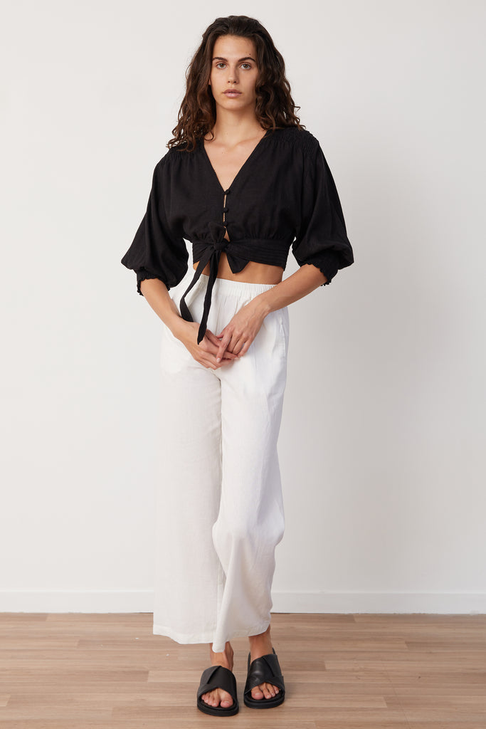 PARIS TOP - BLACK
