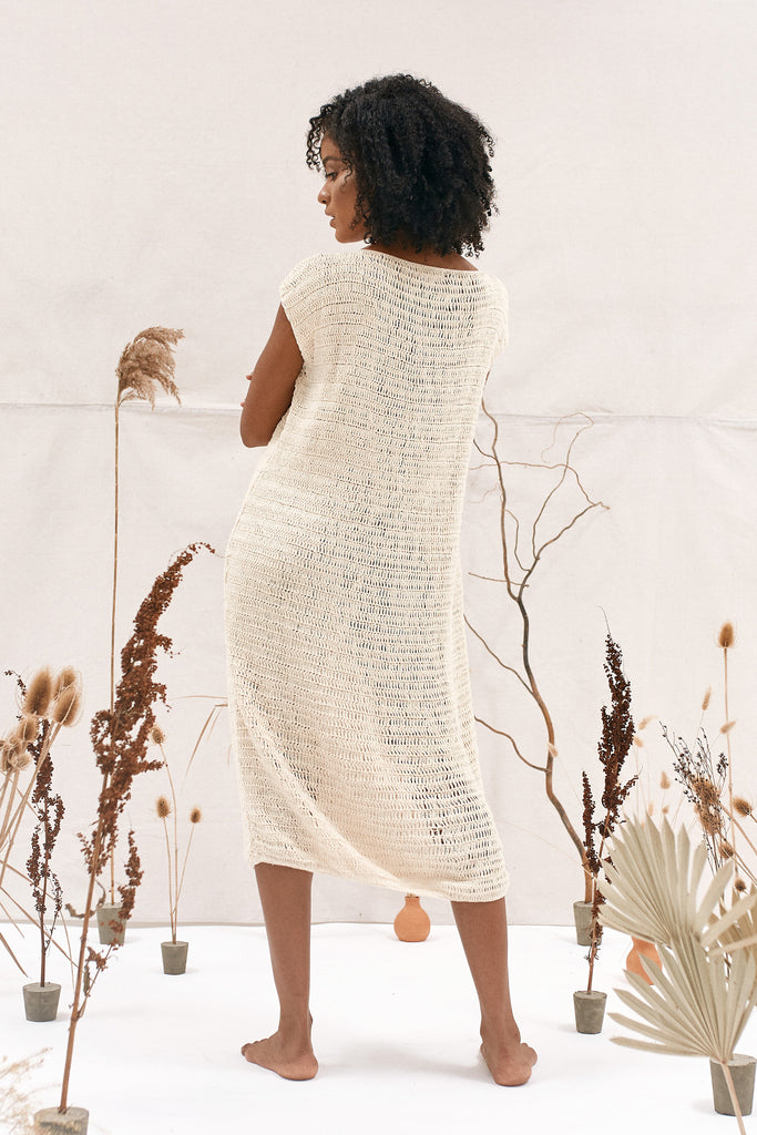 JADE DRESS - SAND
