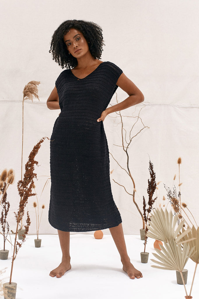 JADE DRESS - BLACK
