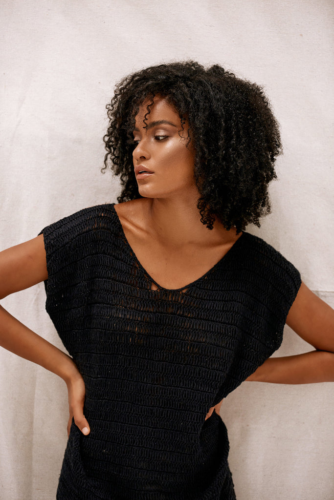 JADE DRESS - BLACK