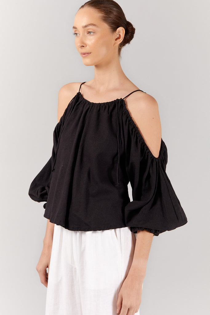 CONCEPT TOP - BLACK