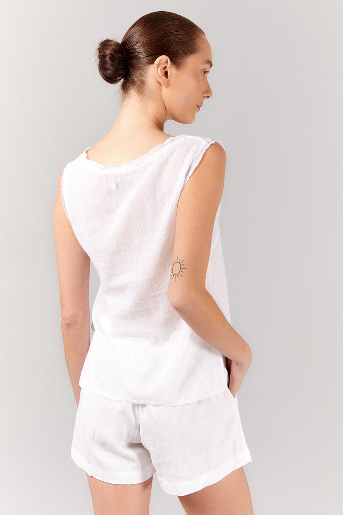 AIDEN SHORT - WHITE