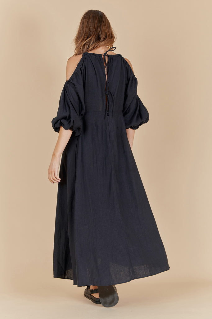 CONCEPT MAX DRESS - BLACK