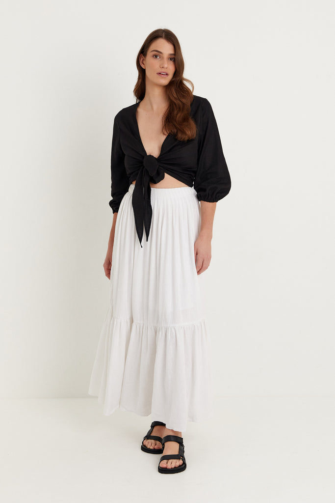 BOTEH SKIRT - WHITE