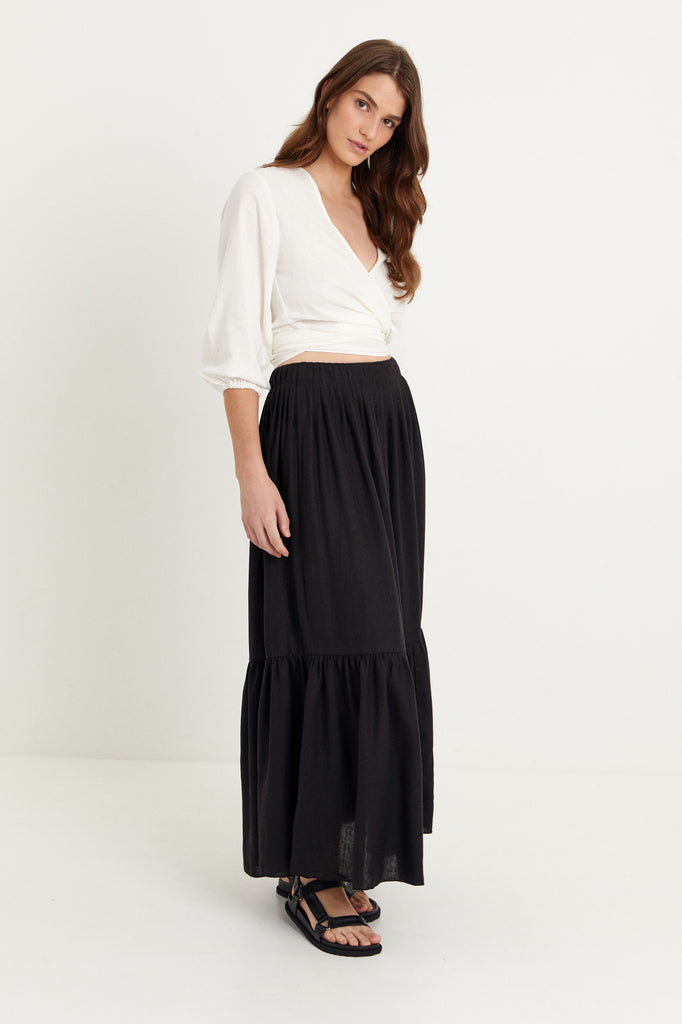 BOTEH SKIRT - BLACK