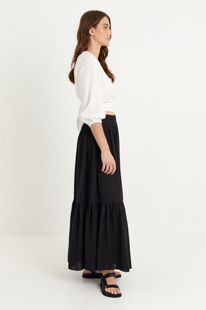 BOTEH SKIRT - BLACK