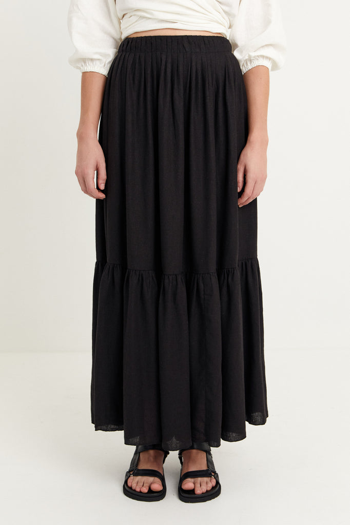 BOTEH SKIRT - BLACK