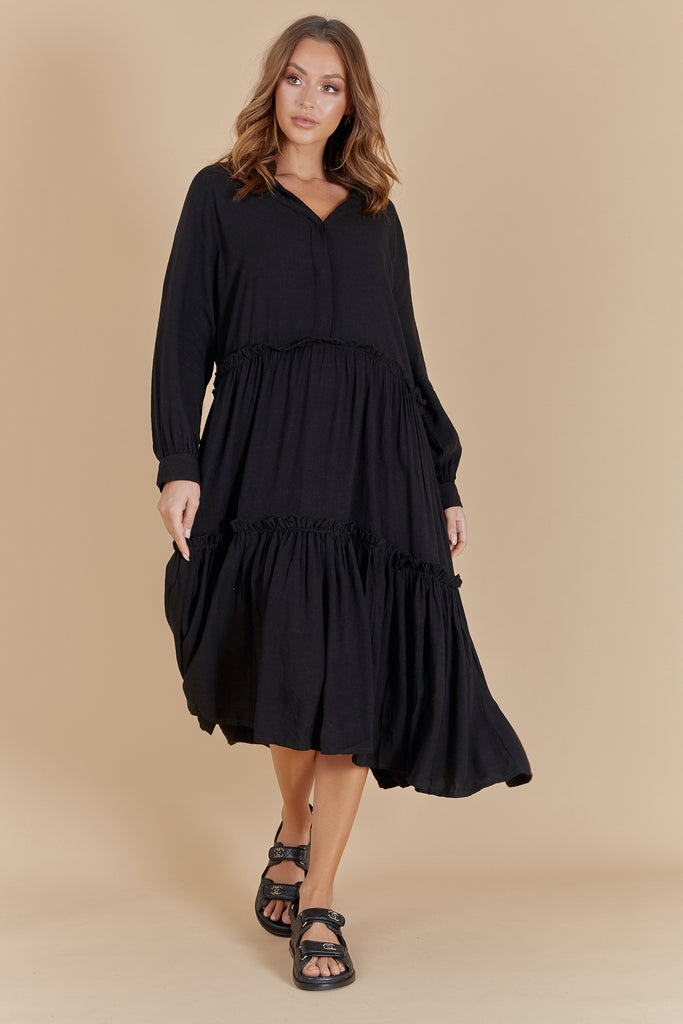 ISADORE DRESS - BLACK