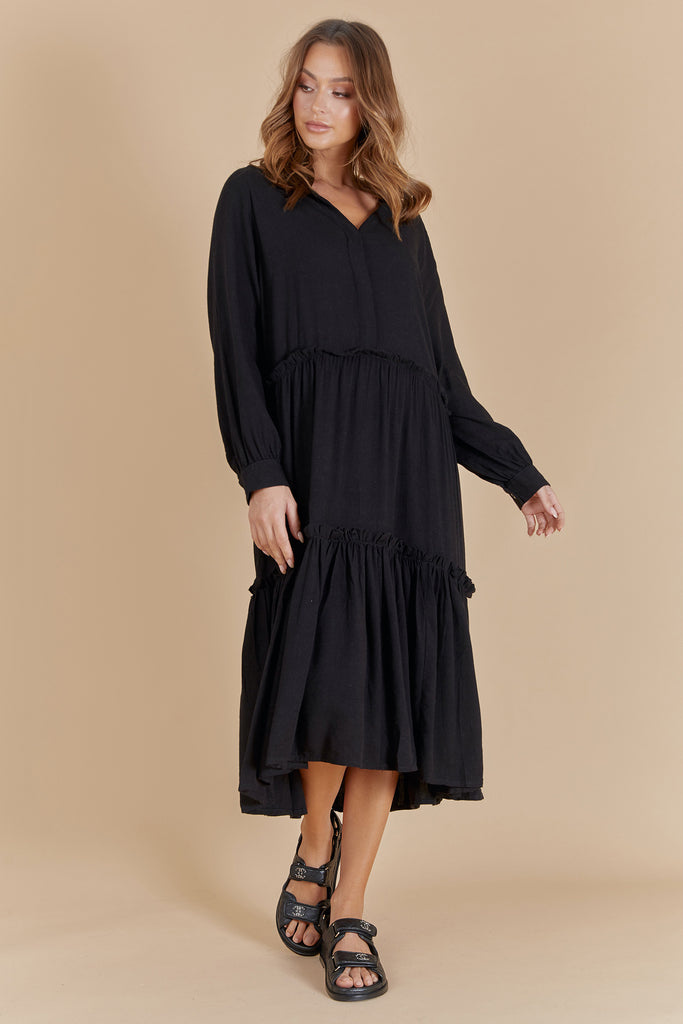 ISADORE DRESS - BLACK
