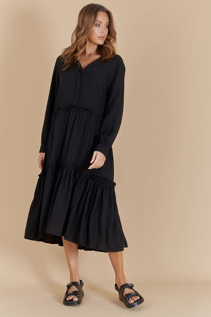 ISADORE DRESS - BLACK