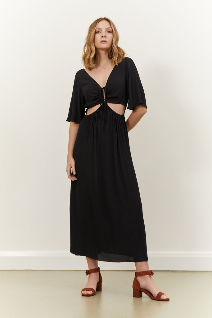 GABRIELLA DRESS - BLACK