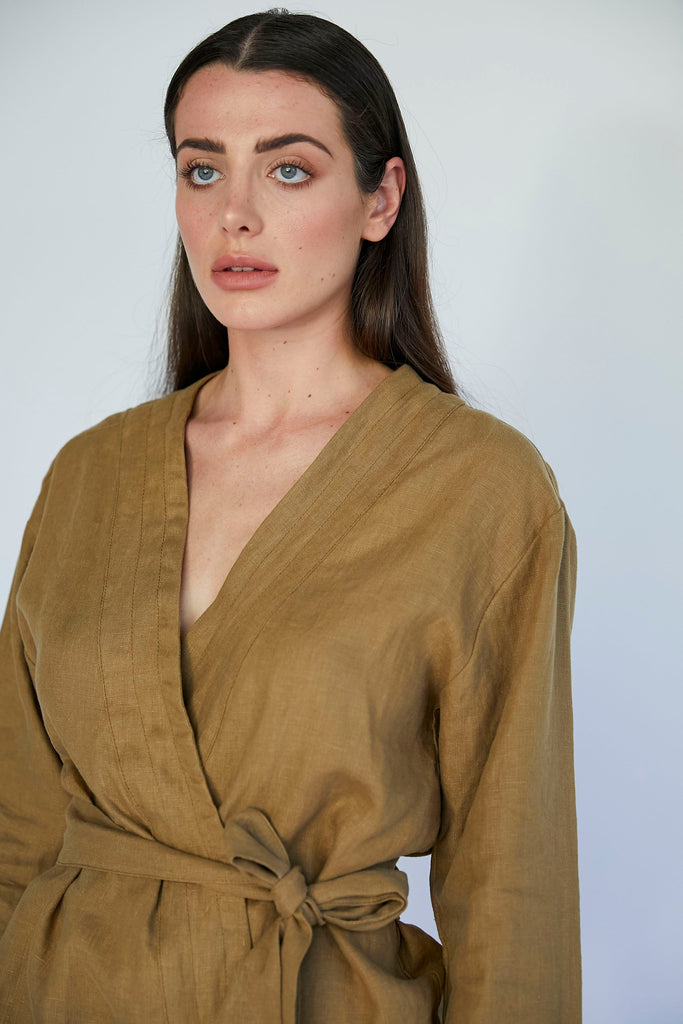 HARPER JACKET - TAUPE