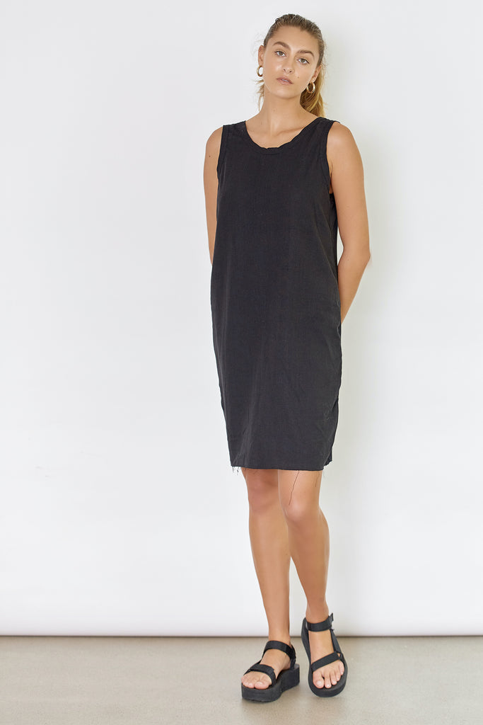 DRIFTER DRESS - BLACK