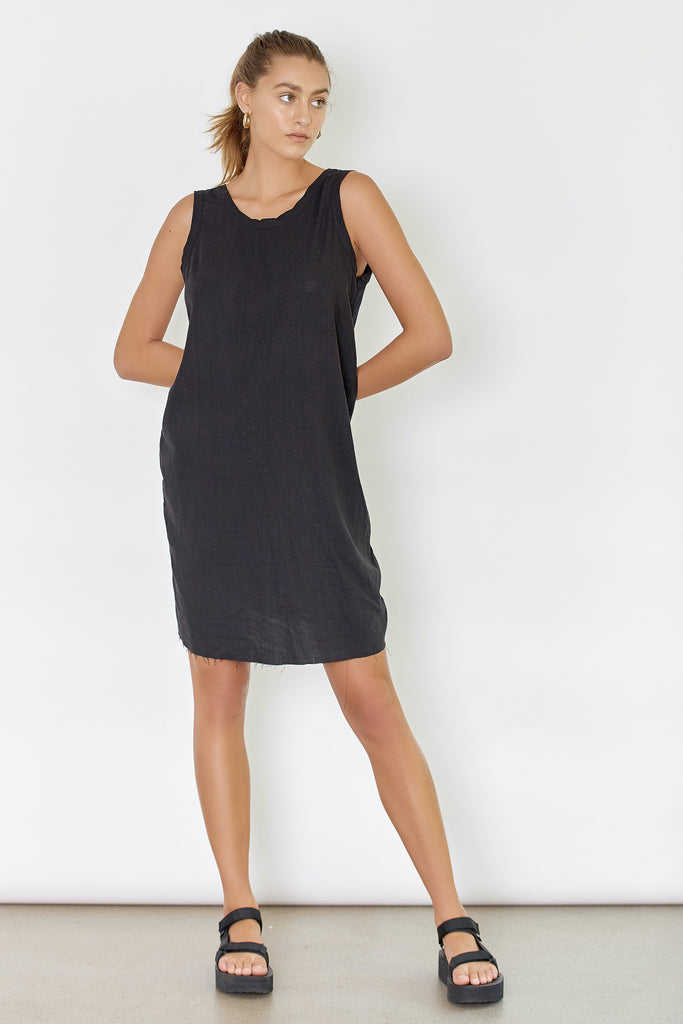 DRIFTER DRESS - BLACK