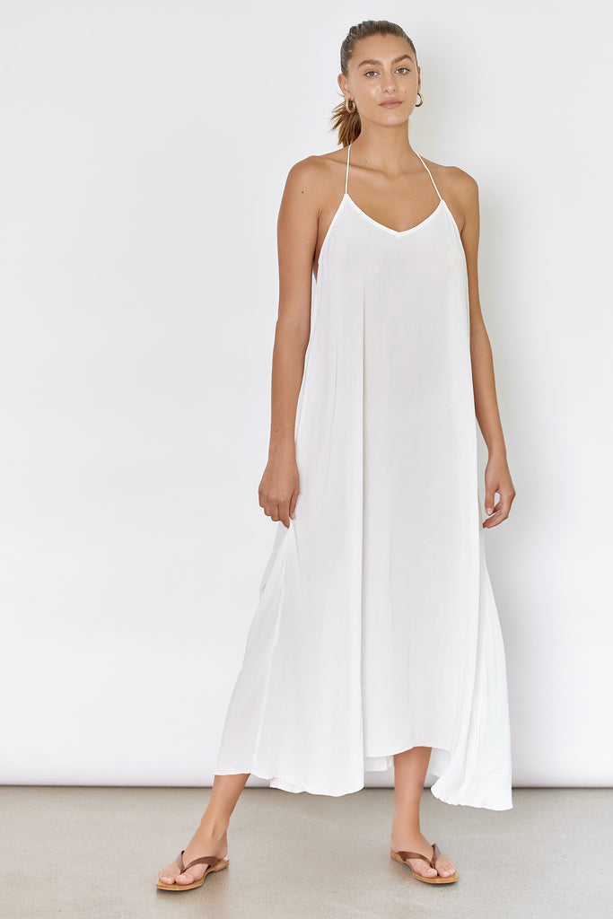 SUNSEEKER DRESS - OFF WHITE