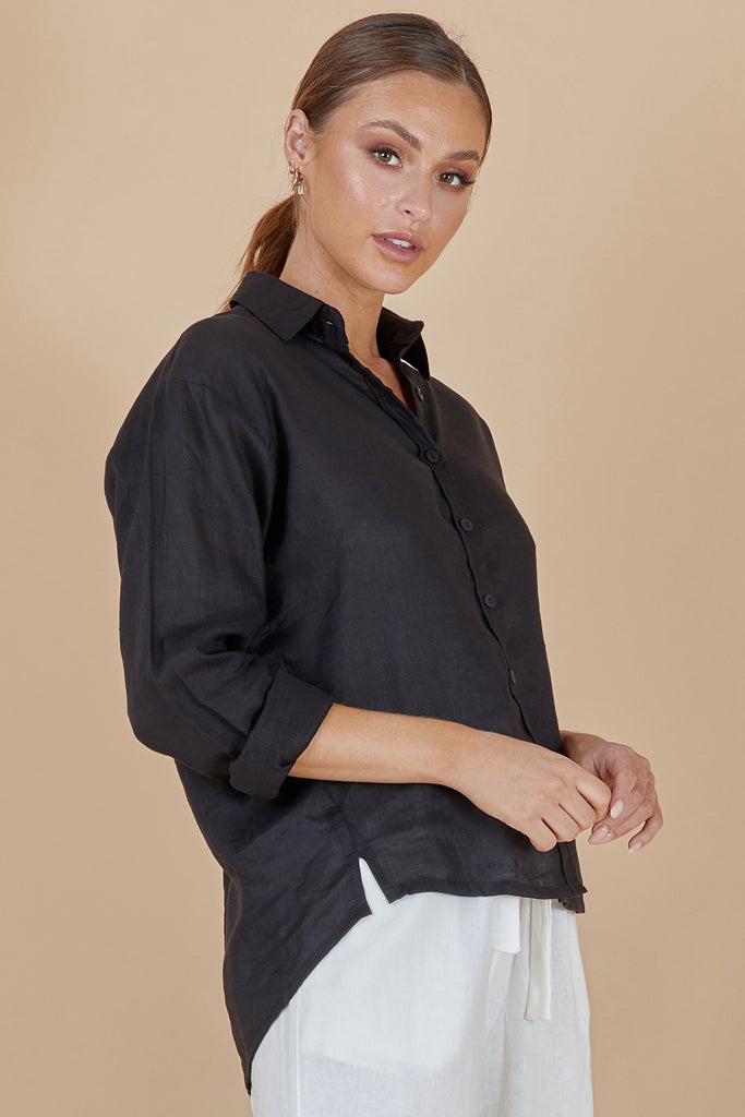 MALLOW SHIRT - BLACK