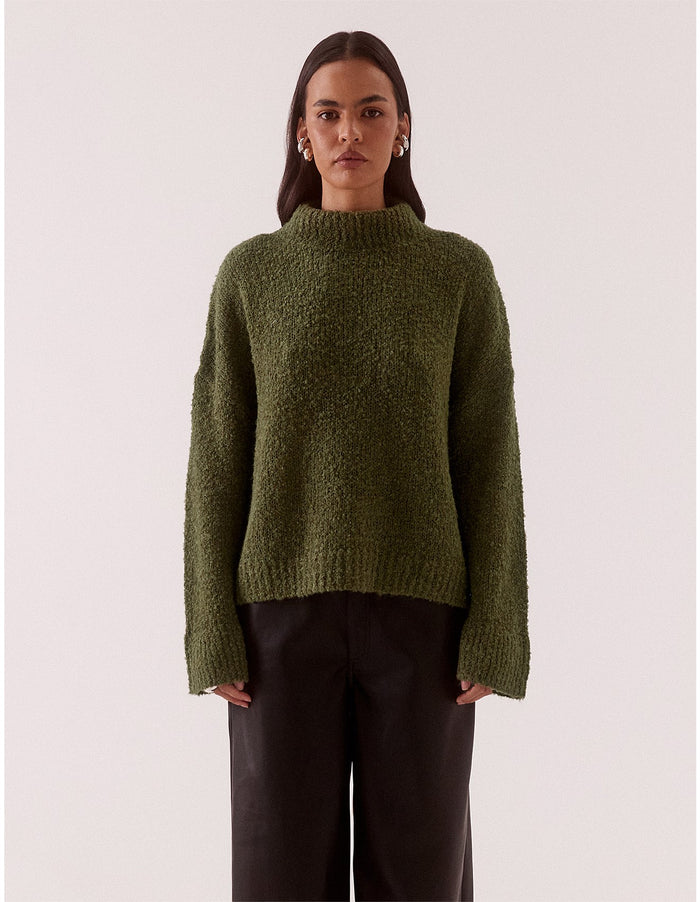 VERSE SWEATER - KHAKI