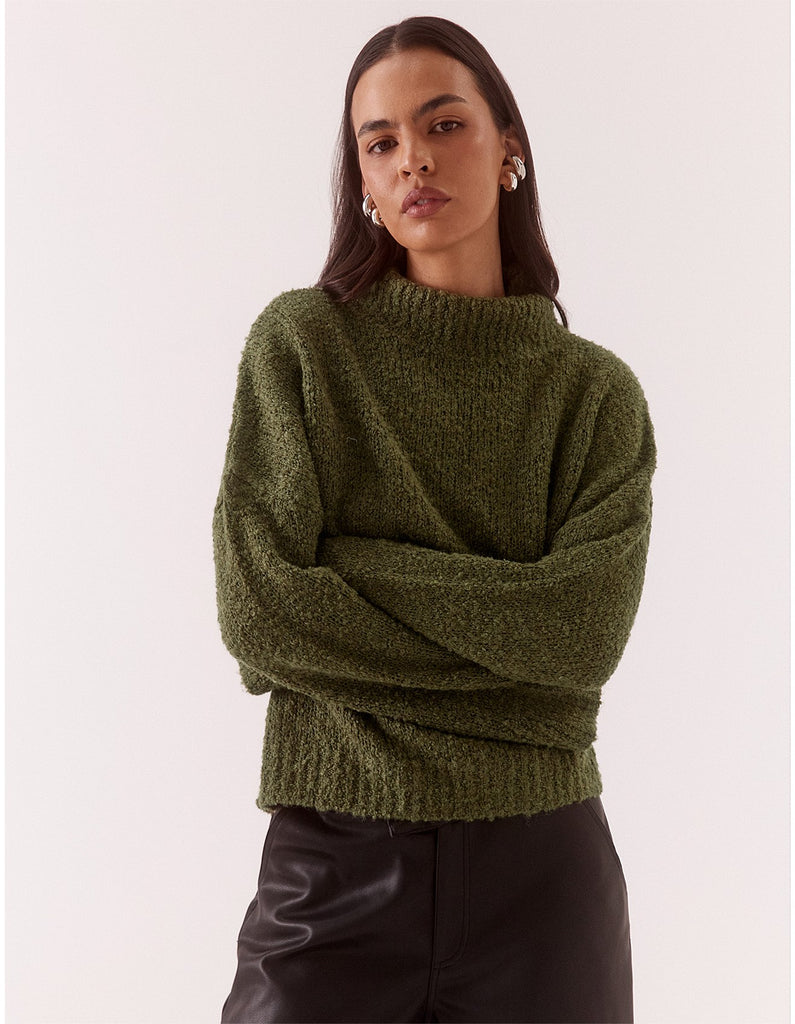 VERSE SWEATER - KHAKI