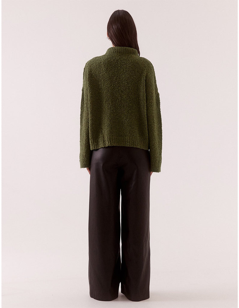 VERSE SWEATER - KHAKI