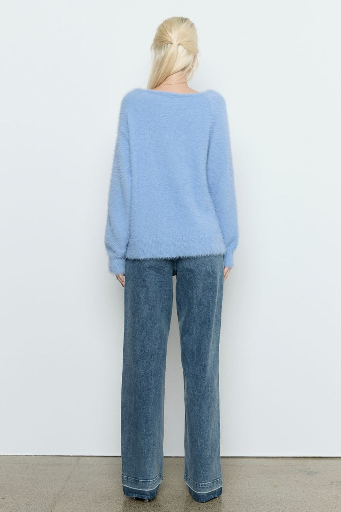 SABADO SWEATER - CORNFLOWER