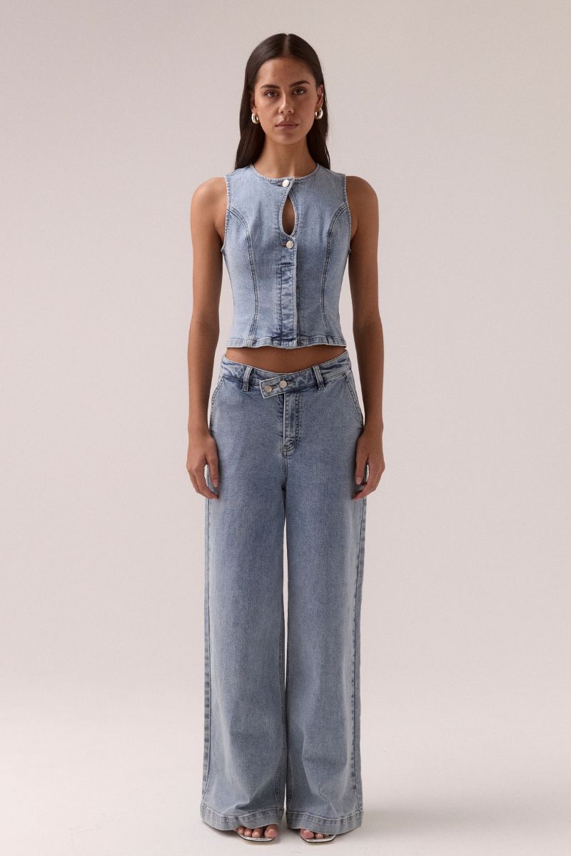 ETCH DENIM JEANS