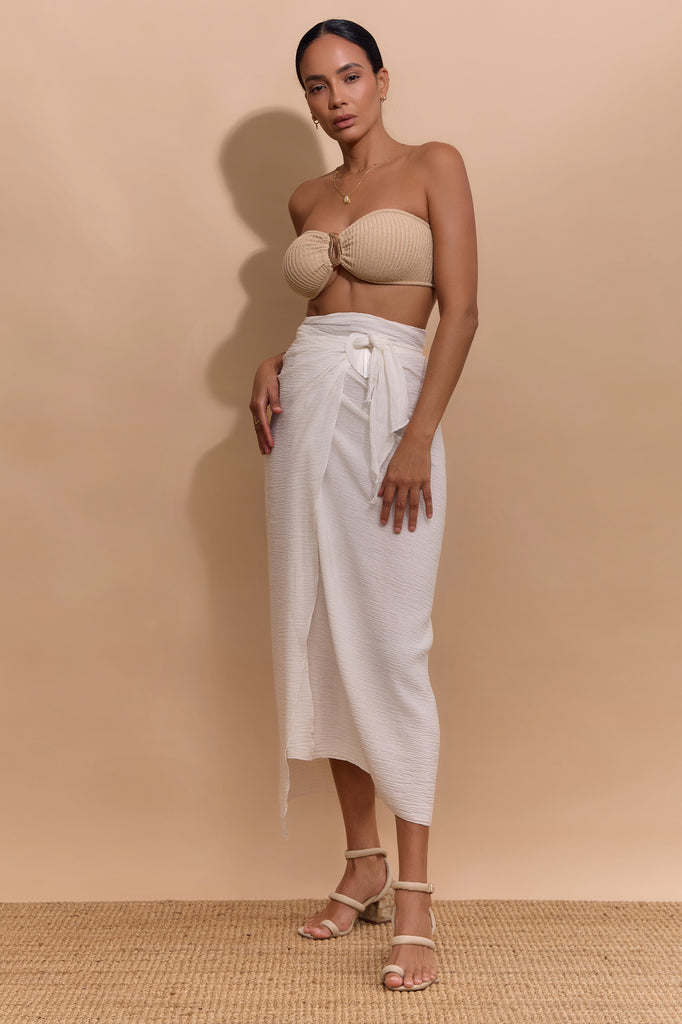 LANA KNIT TOP - ALMOND
