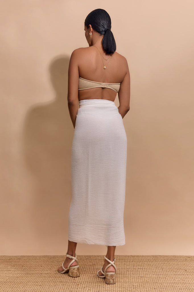 LANA KNIT TOP - ALMOND