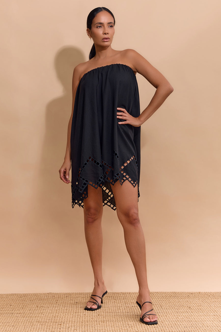 MAEVE DRESS/SKIRT - BLACK