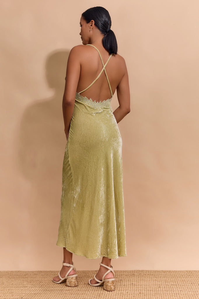 ROMME DRESS - SAGE