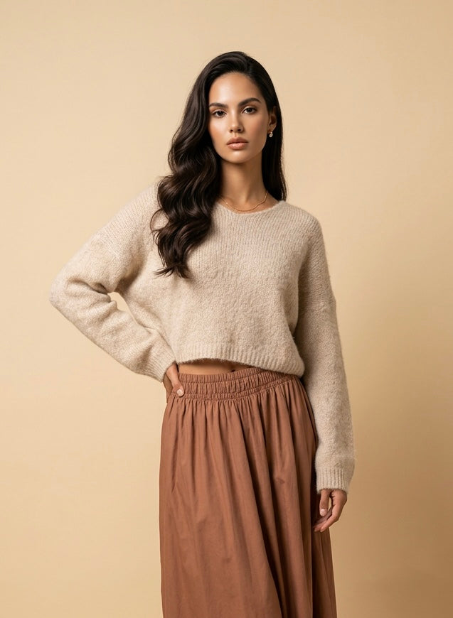 CLO SWEATER - LATTE