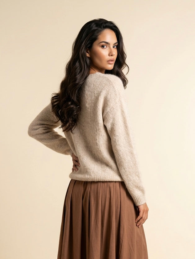 CLO SWEATER - LATTE