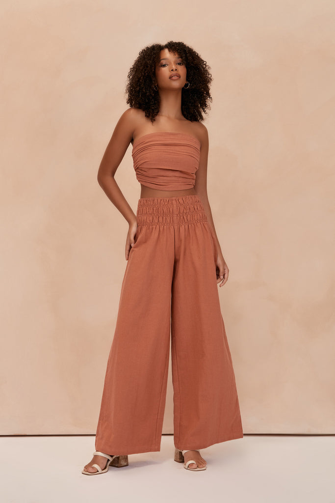 SIENNA PANT - DESERT CORAL