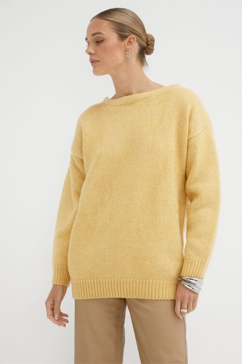 SARE SLOUCH SWEATER GOLDEN