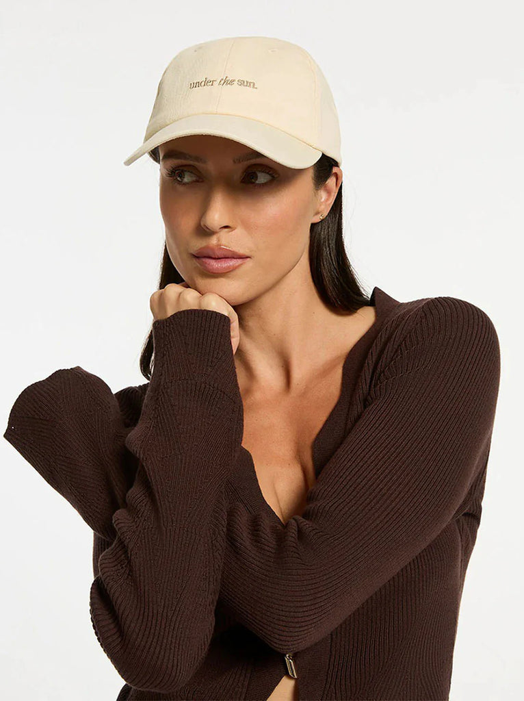 UNDER THE SUN CAP - CREAM