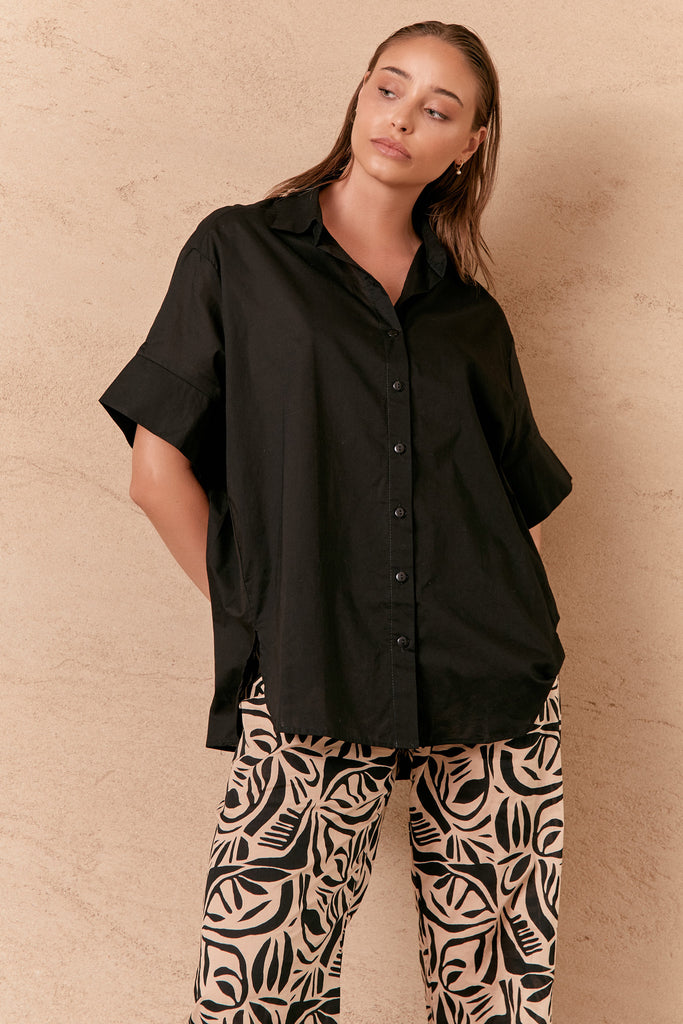 LOIS SHIRT-  BLACK