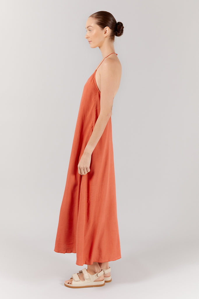 SUNSEEKER DRESS - CORAL