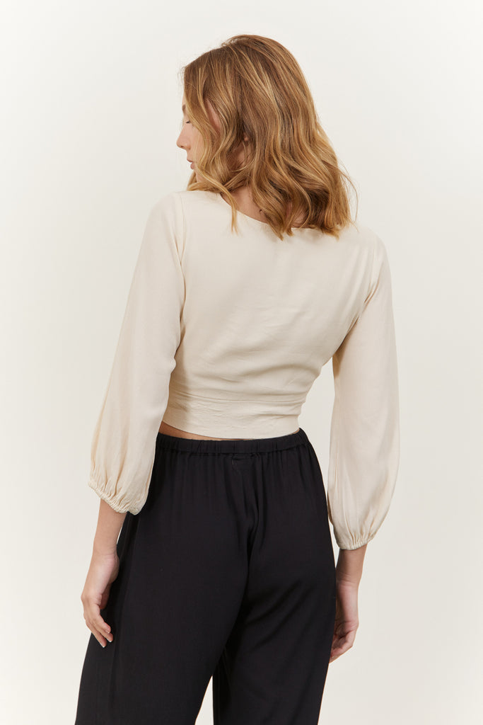 LUCY TOP - CREAM