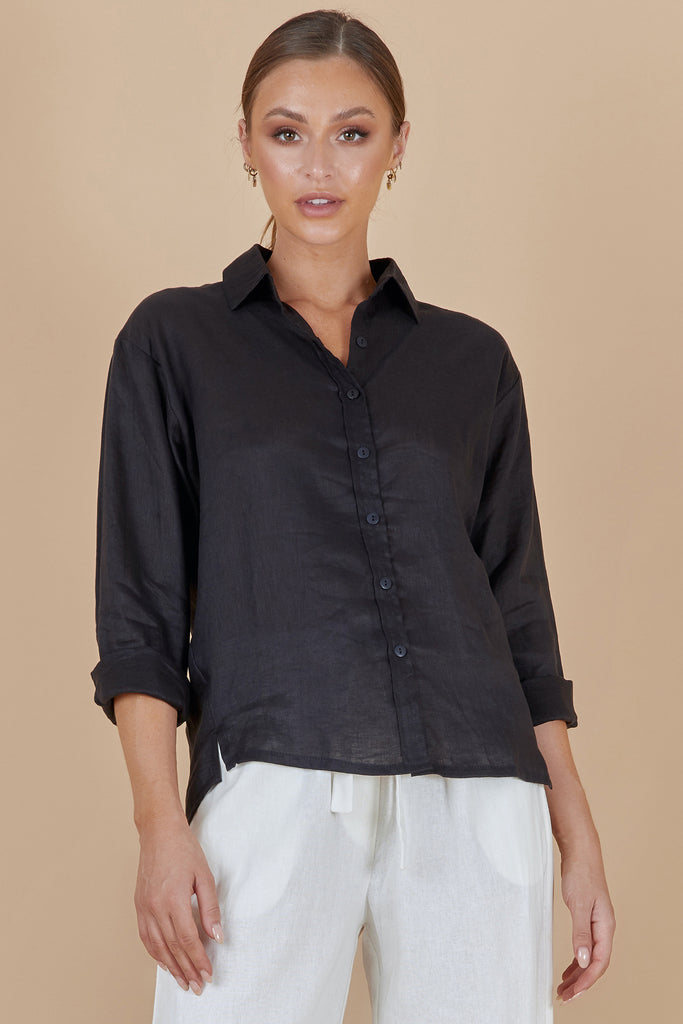 MALLOW SHIRT - BLACK